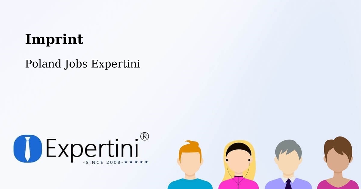 Imprint – Brzóza Stadnicka - Poland Jobs Expertini